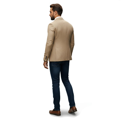 Dorevelle | Men’s Knitted Blazer Cardigan – Timeless Knit Tailoring
