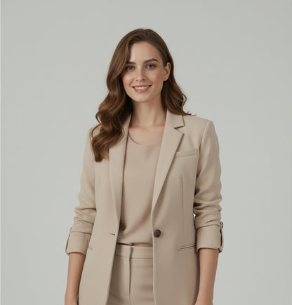 Dorevelle | Women’s Two-Piece Set – Tailored Modern Elegance