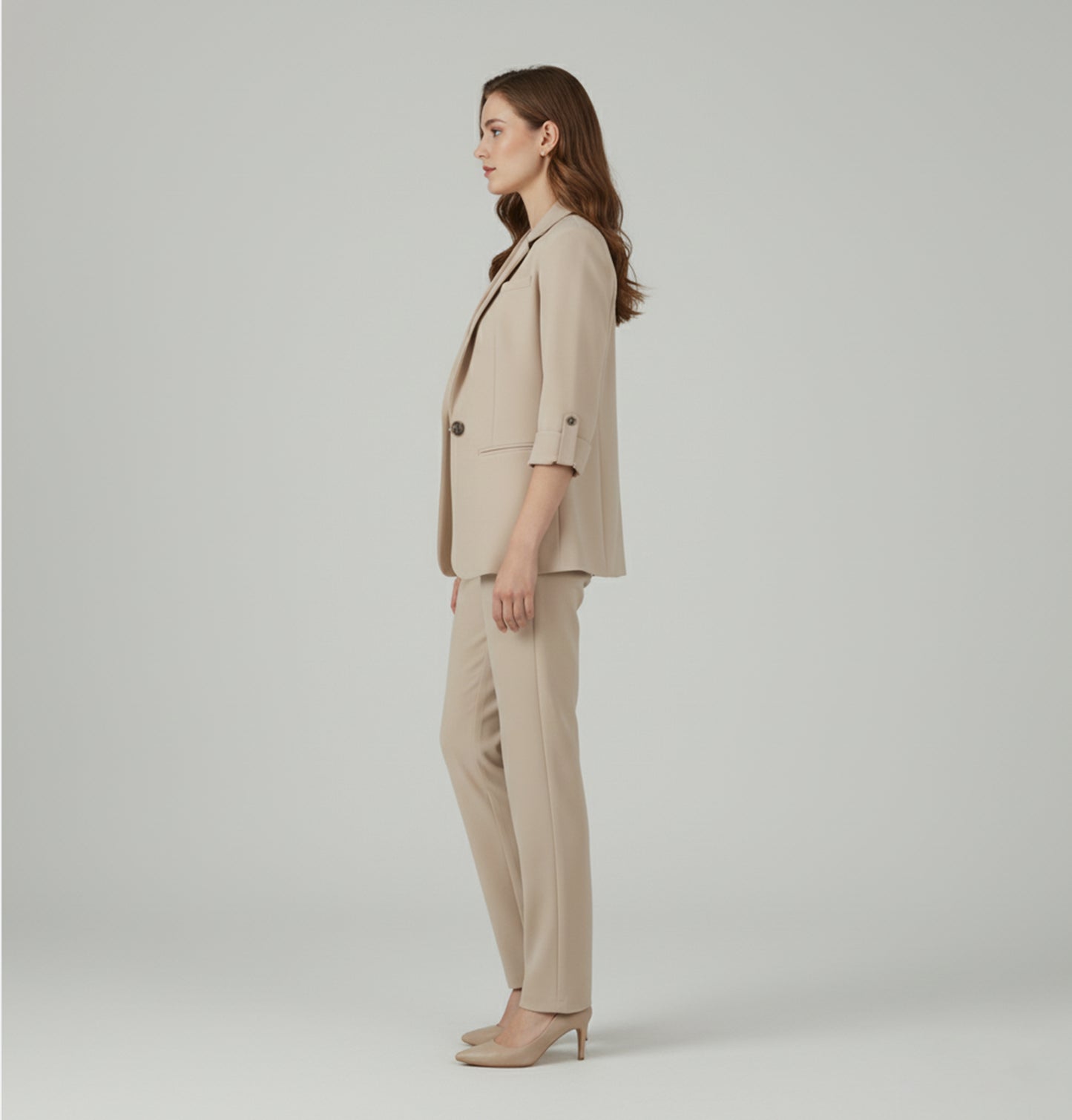 Dorevelle | Women’s Two-Piece Set – Tailored Modern Elegance