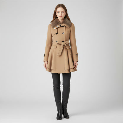 Dorevelle | Women’s Classic Coat – Refined Feminine Contour