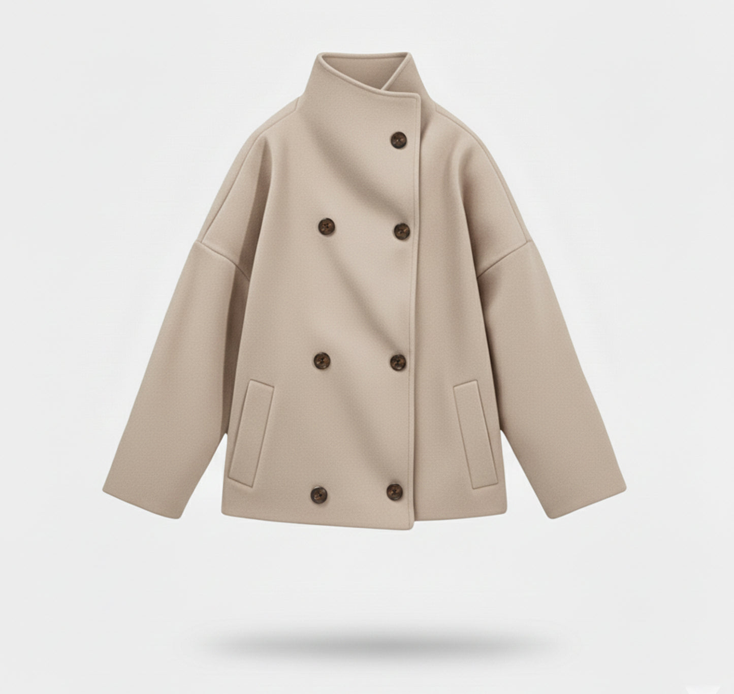 Dorevelle | Women’s Tailored Short Coat – Modern Minimal Grace