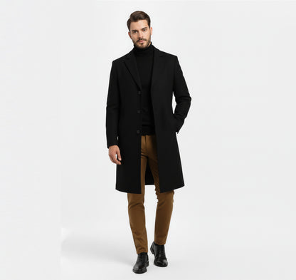 Dorevelle | Men’s Urban Tailored Coat – Sleek Traditional Craftsmanship