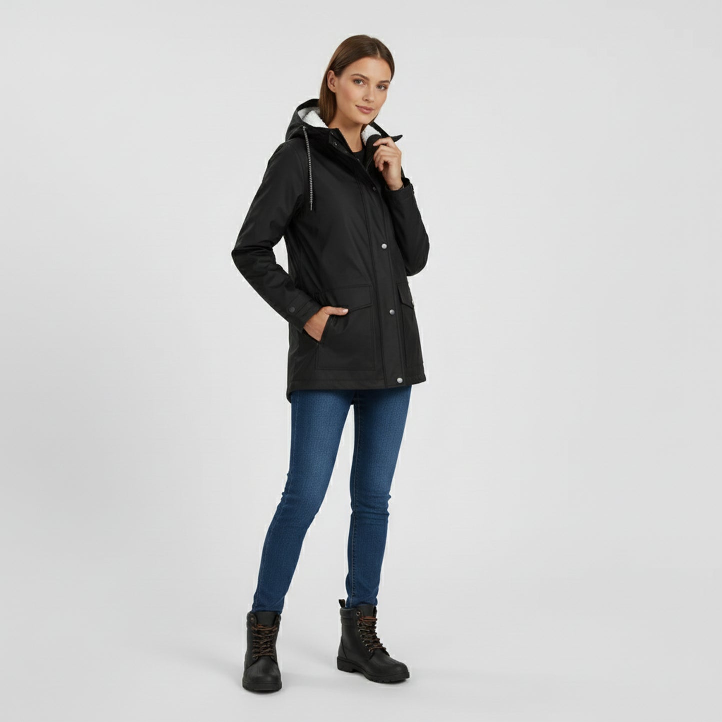 Dorevelle | Women’s Windbreaker Jacket – Lightweight Cozy Protection