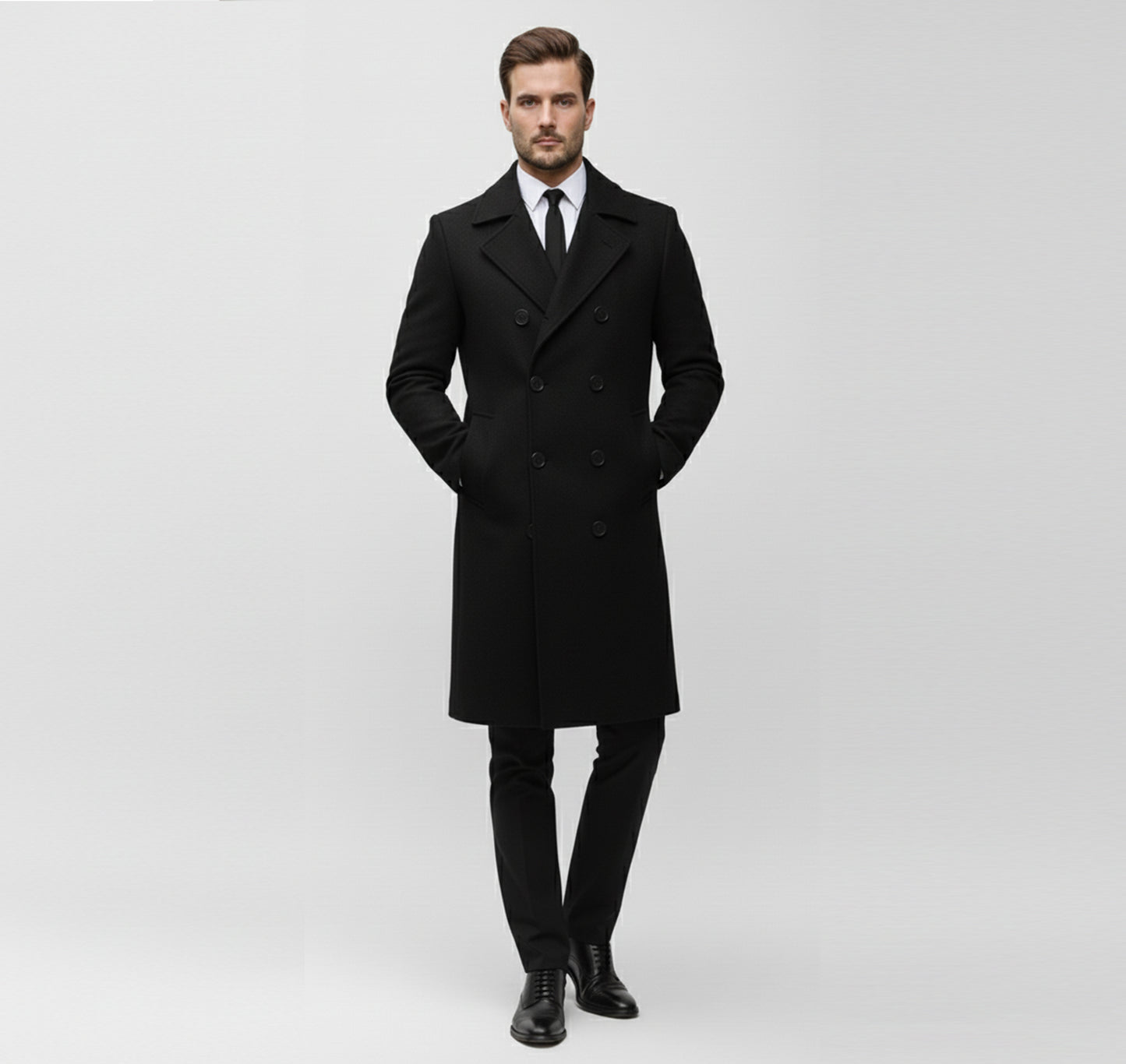 Dorevelle | Men’s Winter Overcoat – Elevated Timeless Elegance
