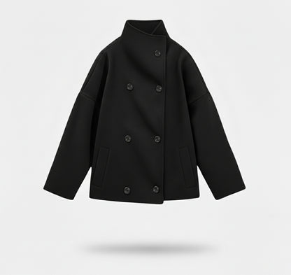 Dorevelle | Women’s Tailored Short Coat – Modern Minimal Grace