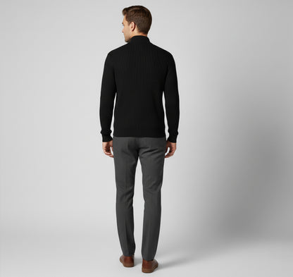 Dorevelle | Men’s Turtleneck Knit Sweater – Classic Refined Warmth