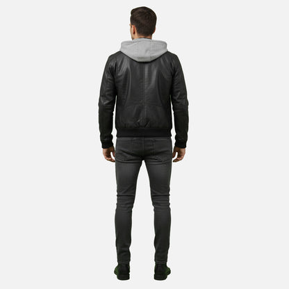 Dorevelle | Men’s Bomber Jacket – Classic Hooded Streetwear