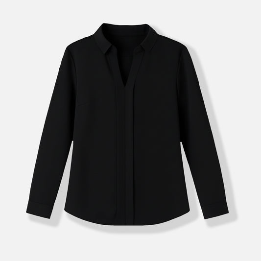 Dorevelle | Women’s Long-Sleeve Blouse – Effortless Classic Grace
