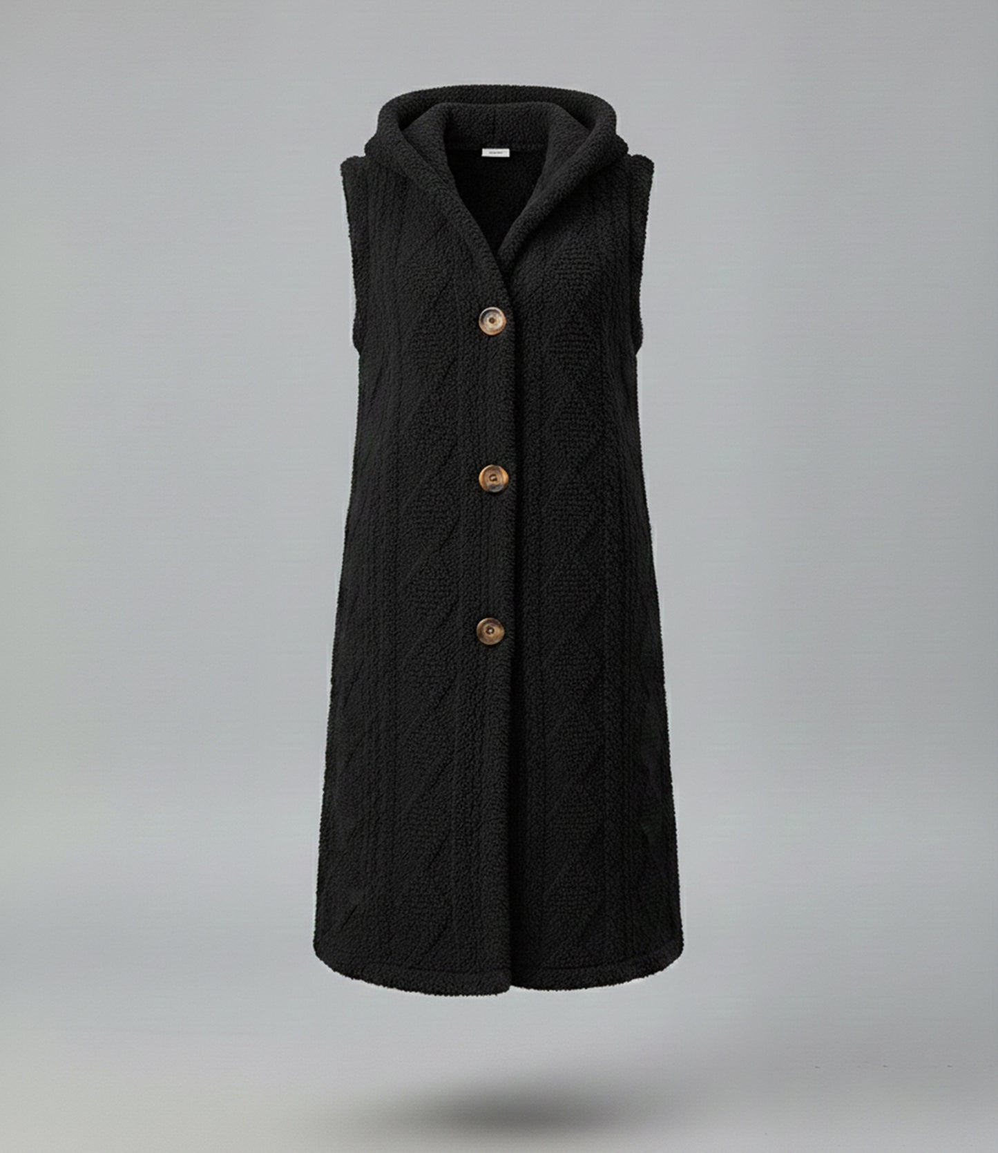 Dorevelle | Women’s Hooded Vest Coat – Elegant All-Season Layering