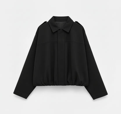 Dorevelle | Women’s Suede Notched Jacket – Modern Vintage Flair