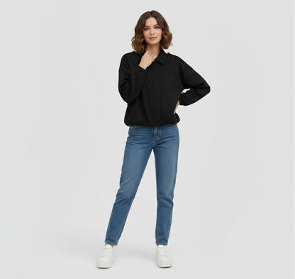 Dorevelle | Women’s Suede Notched Jacket – Modern Vintage Flair