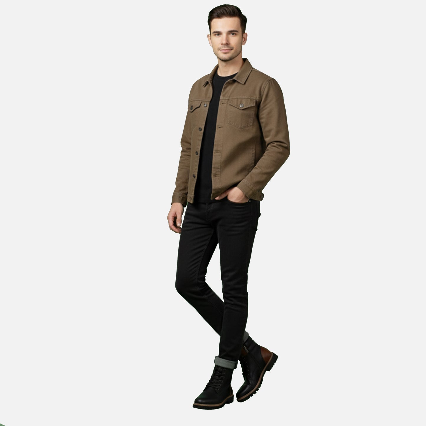Dorevelle | Men’s Vintage Leather Boots - Classic Lace-Up Essential