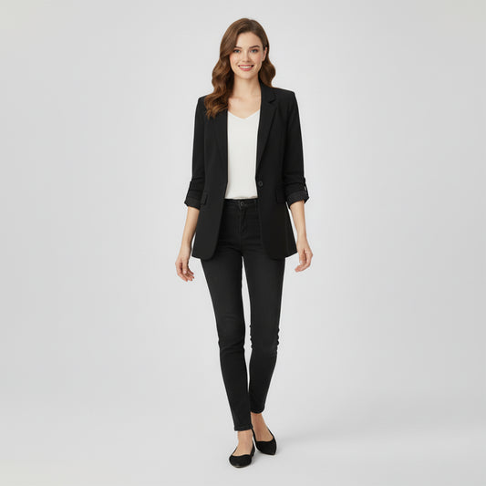 Dorevelle | Women’s Classic Blazer – Timeless Modern Sophistication