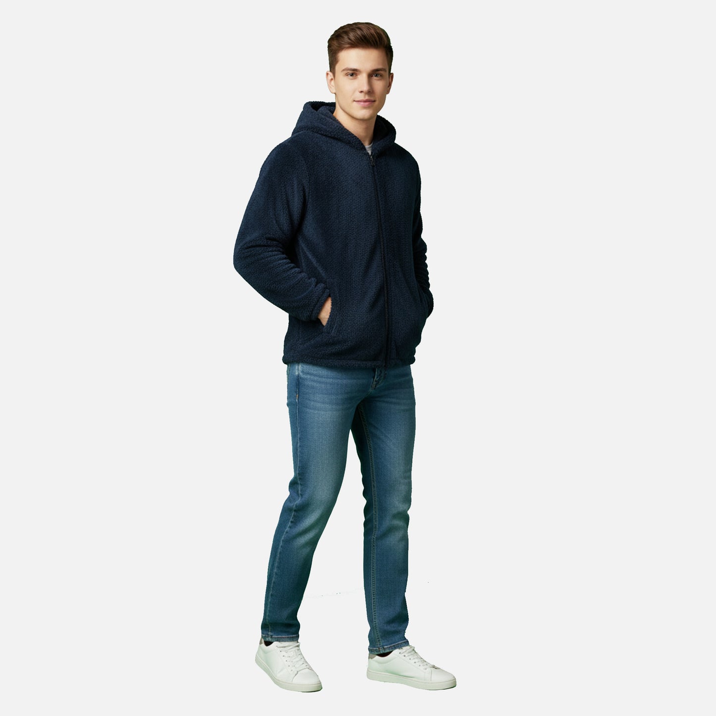 Dorevelle | Men’s Cozy Hoody – Soft Fleece Winter Essential