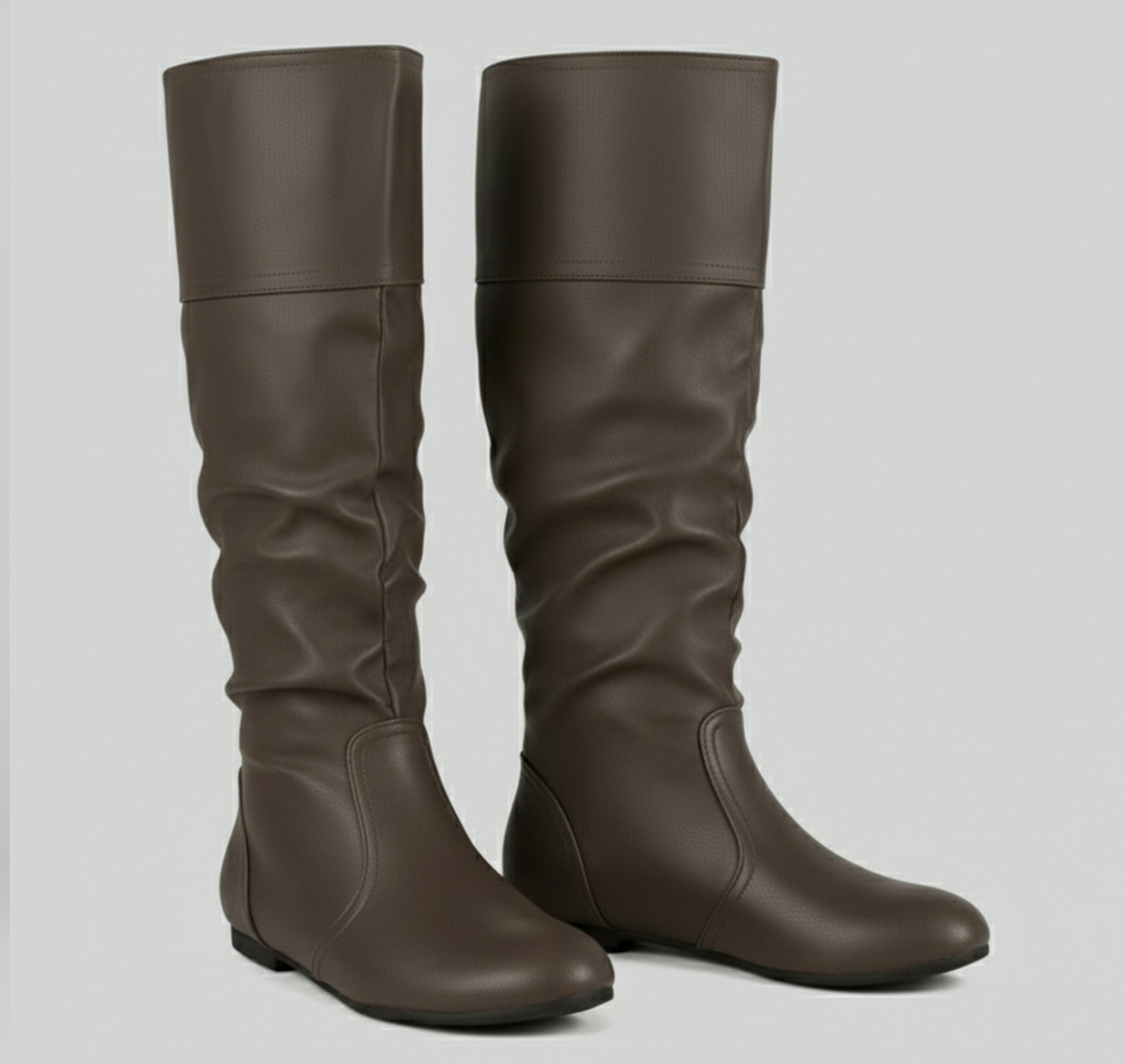Dorevelle | Women’s Slouchy Knee-High Boots – Effortless Luxe Comfort