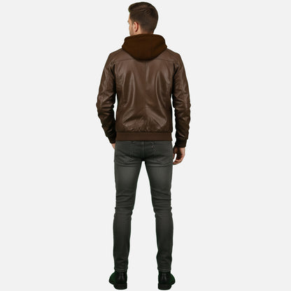 Dorevelle | Men’s Bomber Jacket – Classic Hooded Streetwear
