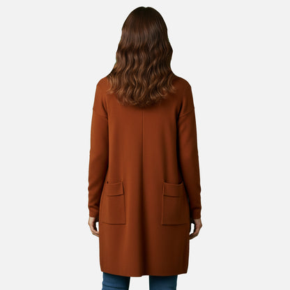 Dorevelle | Women’s Long Knit Cardigan – Effortless Layered Elegance