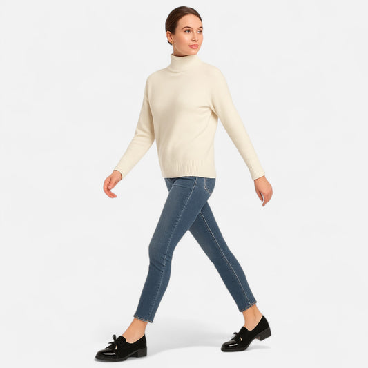 Dorevelle | Women’s Retro Bow‑knot Chunky‑Heel Loafers