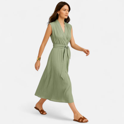 Dorevelle | Women’s Sleeveless Dress – Heritage Linen Style