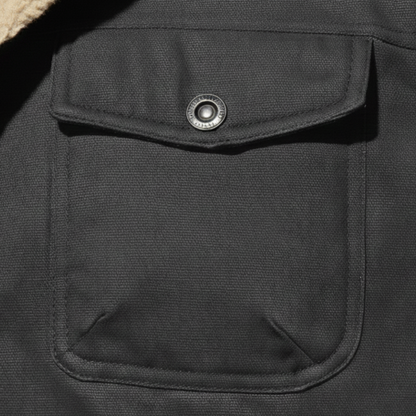 Dorevelle | Men’s Fleece-Lined Sherpa Collar Jacket