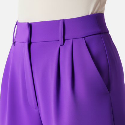 Dorevelle | Women’s High Waist Wide-Leg Trousers – Elegant Tailored Comfort