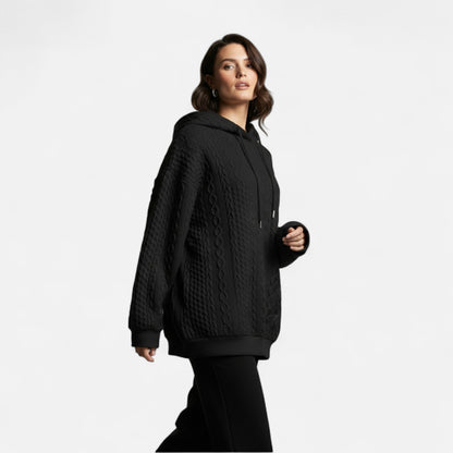 Dorevelle | Women’s Long-Sleeve Hoodie – Relaxed Heritage Style