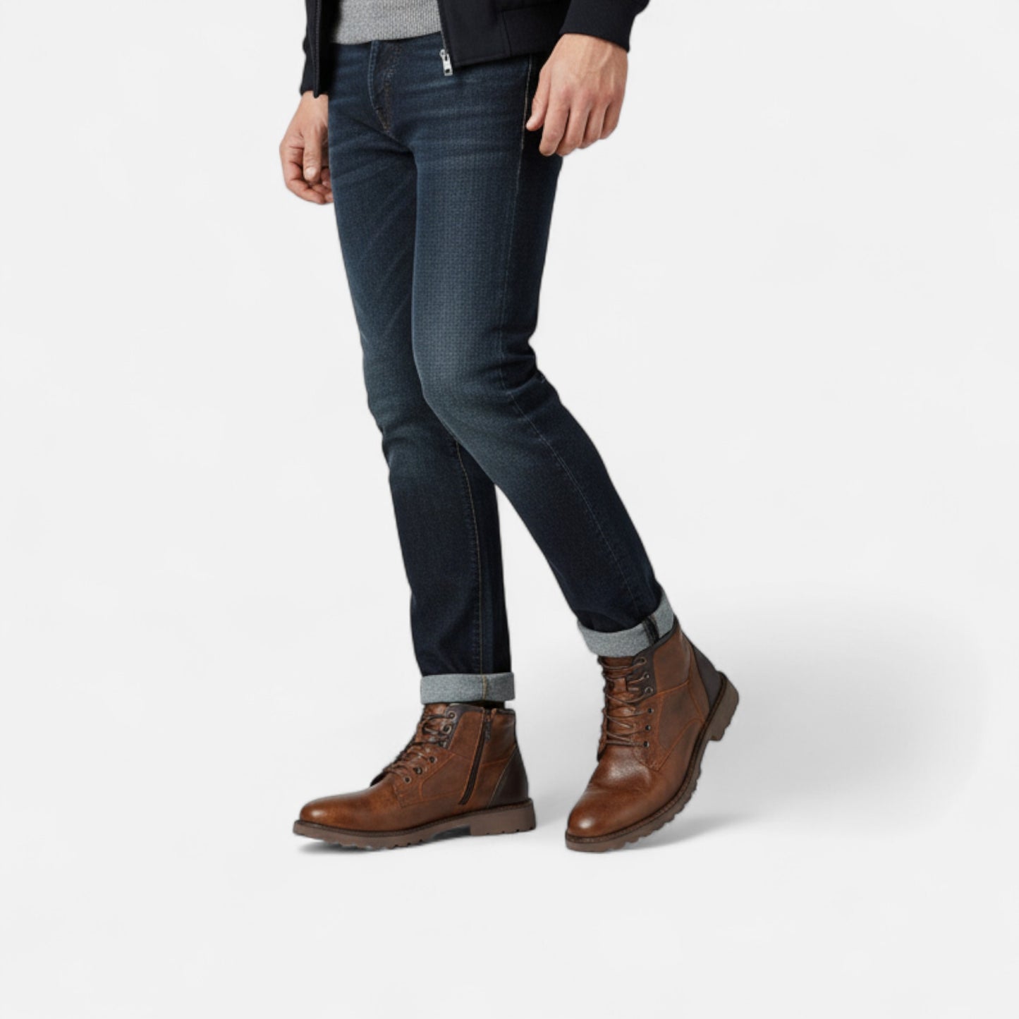Dorevelle | Men’s Vintage Leather Lace-Up Boots