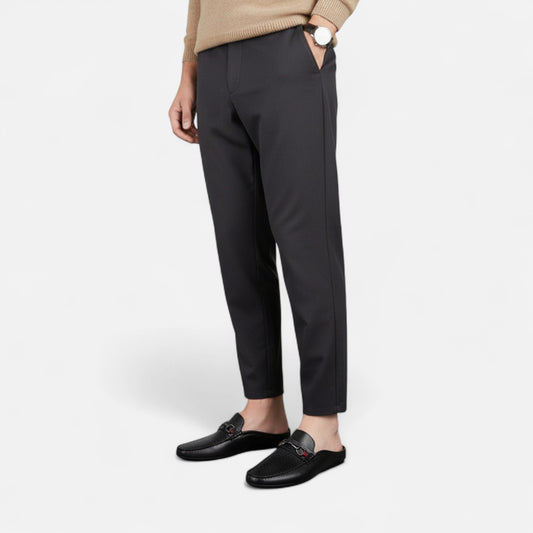 Dorevelle | Men’s Retro Moc Toe Mule Shoes