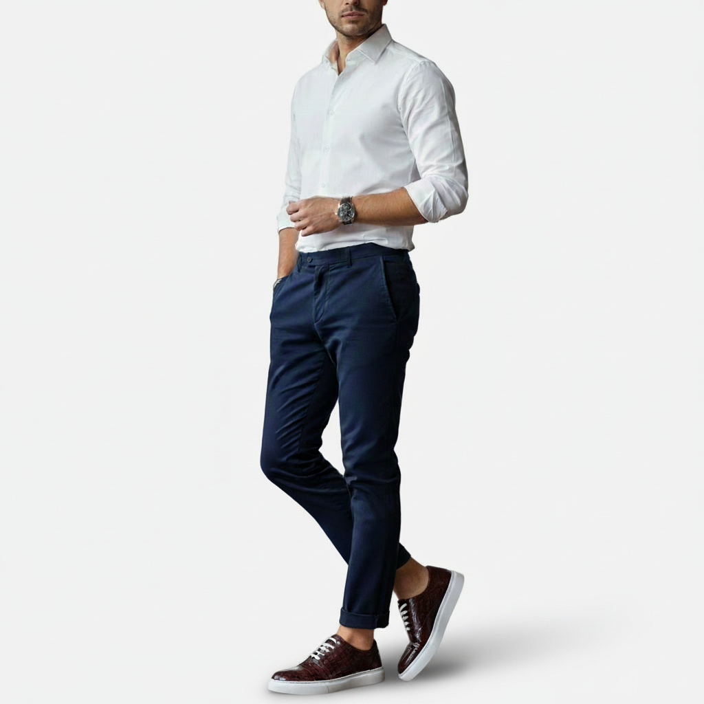Dorevelle | Men’s Outdoor Slip-On Casual PU Leather Shoes