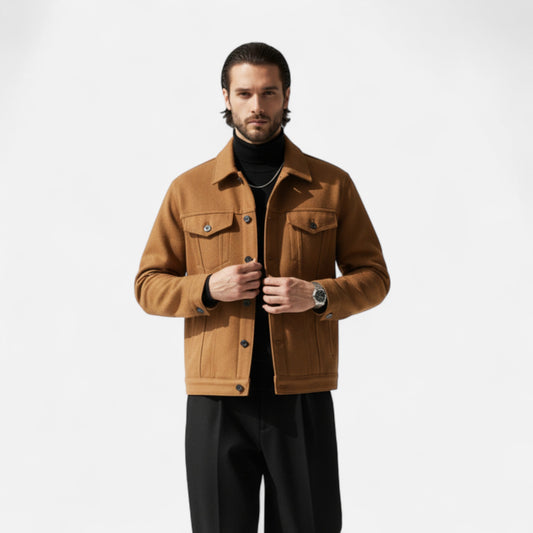 Dorevelle | Men’s Casual Lapel Jacket – Spring Autumn Elegance