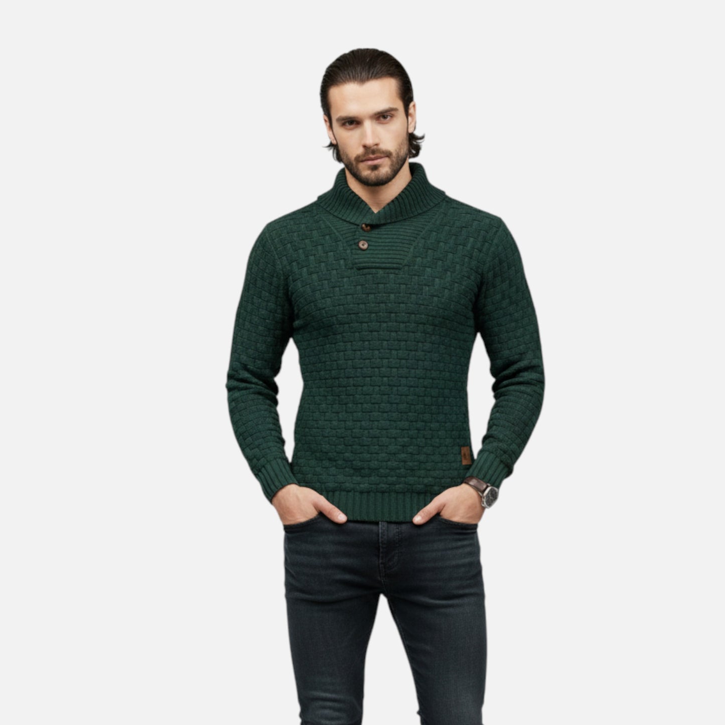 Dorevelle | Men’s Classic High-Stretch Winter Sweater