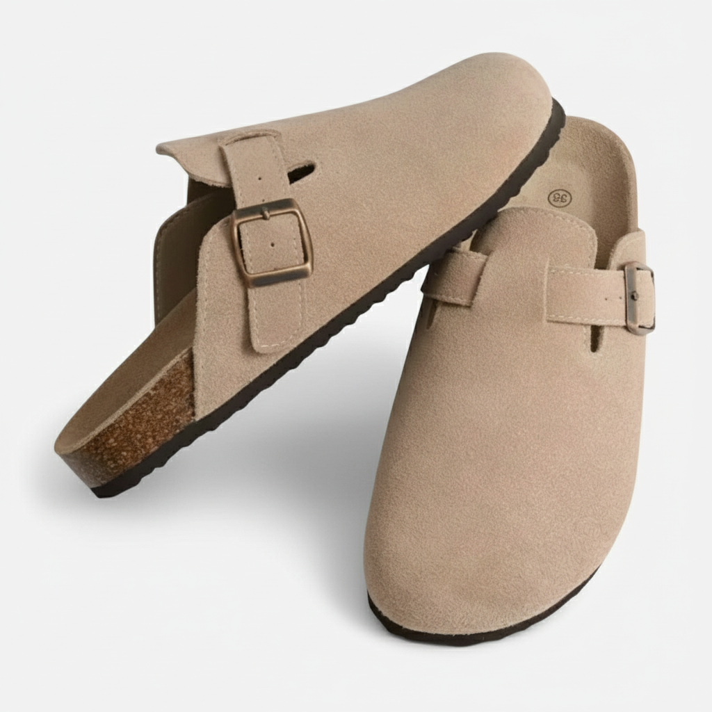 Dorevelle | Unisex Casual Suede Clogs