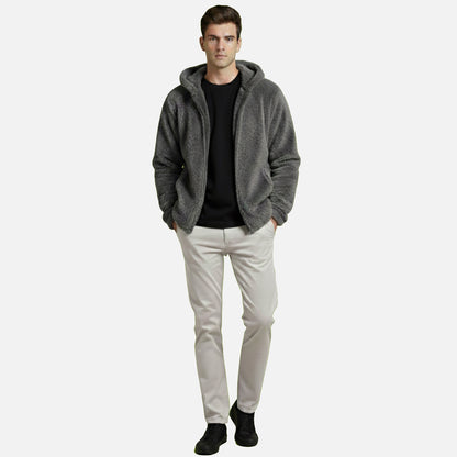 Dorevelle | Men’s Cozy Hoody – Soft Fleece Winter Essential