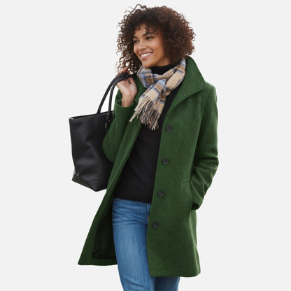 Dorevelle | Women’s Wool Blend Coat – Winter Timeless Grandeur