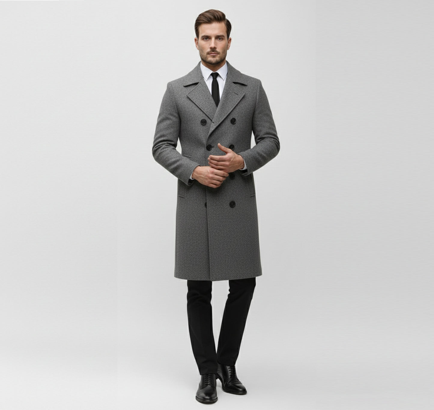 Dorevelle | Men’s Winter Overcoat – Elevated Timeless Elegance