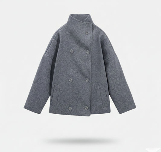 Dorevelle | Women’s Tailored Short Coat – Modern Minimal Grace