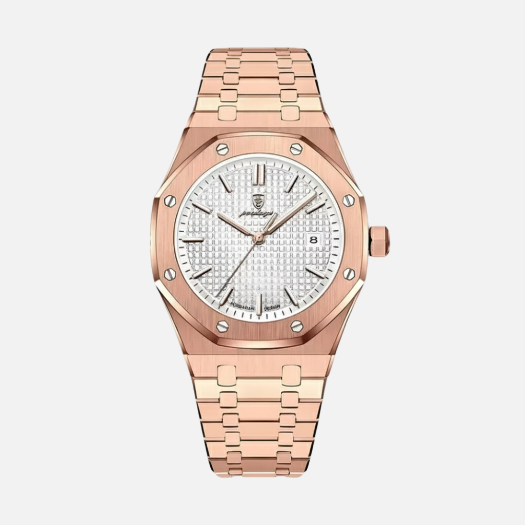 Dorevelle | Men’s Heritage Octagon Watch - Integrated Bracelet