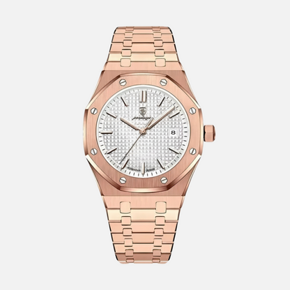 Dorevelle | Men’s Heritage Octagon Watch - Integrated Bracelet