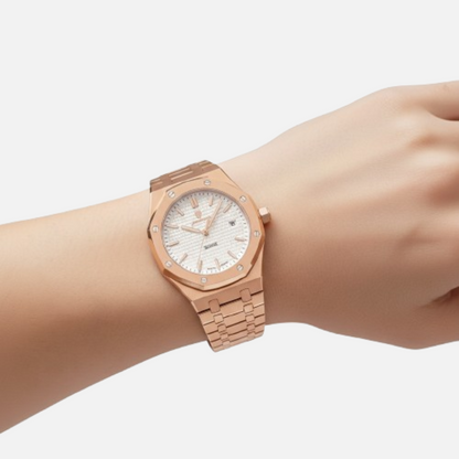 Dorevelle | Men’s Heritage Octagon Watch - Integrated Bracelet