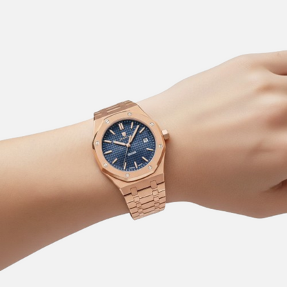 Dorevelle | Men’s Heritage Octagon Watch - Integrated Bracelet