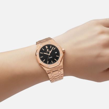Dorevelle | Men’s Heritage Octagon Watch - Integrated Bracelet