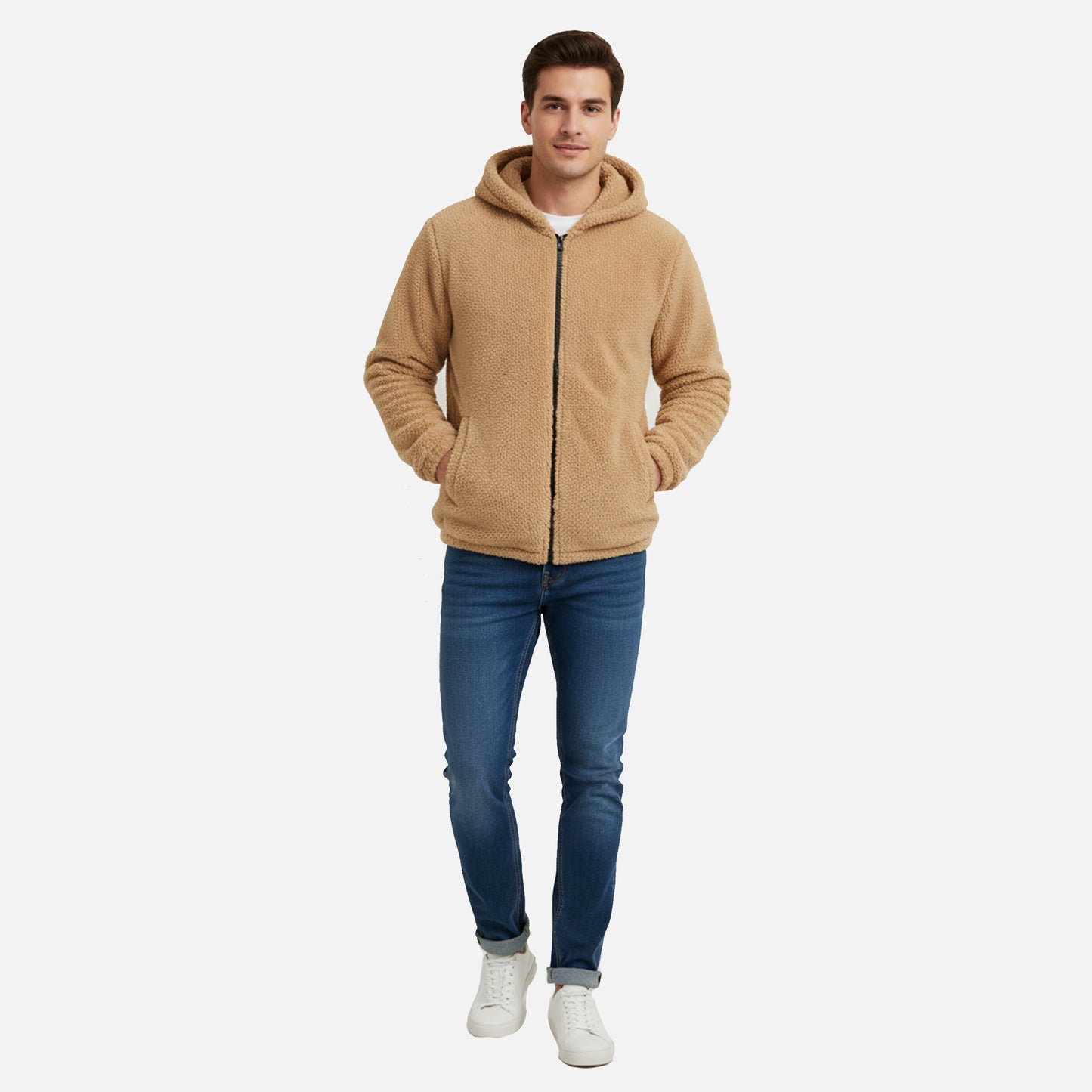 Dorevelle | Men’s Cozy Hoody – Soft Fleece Winter Essential