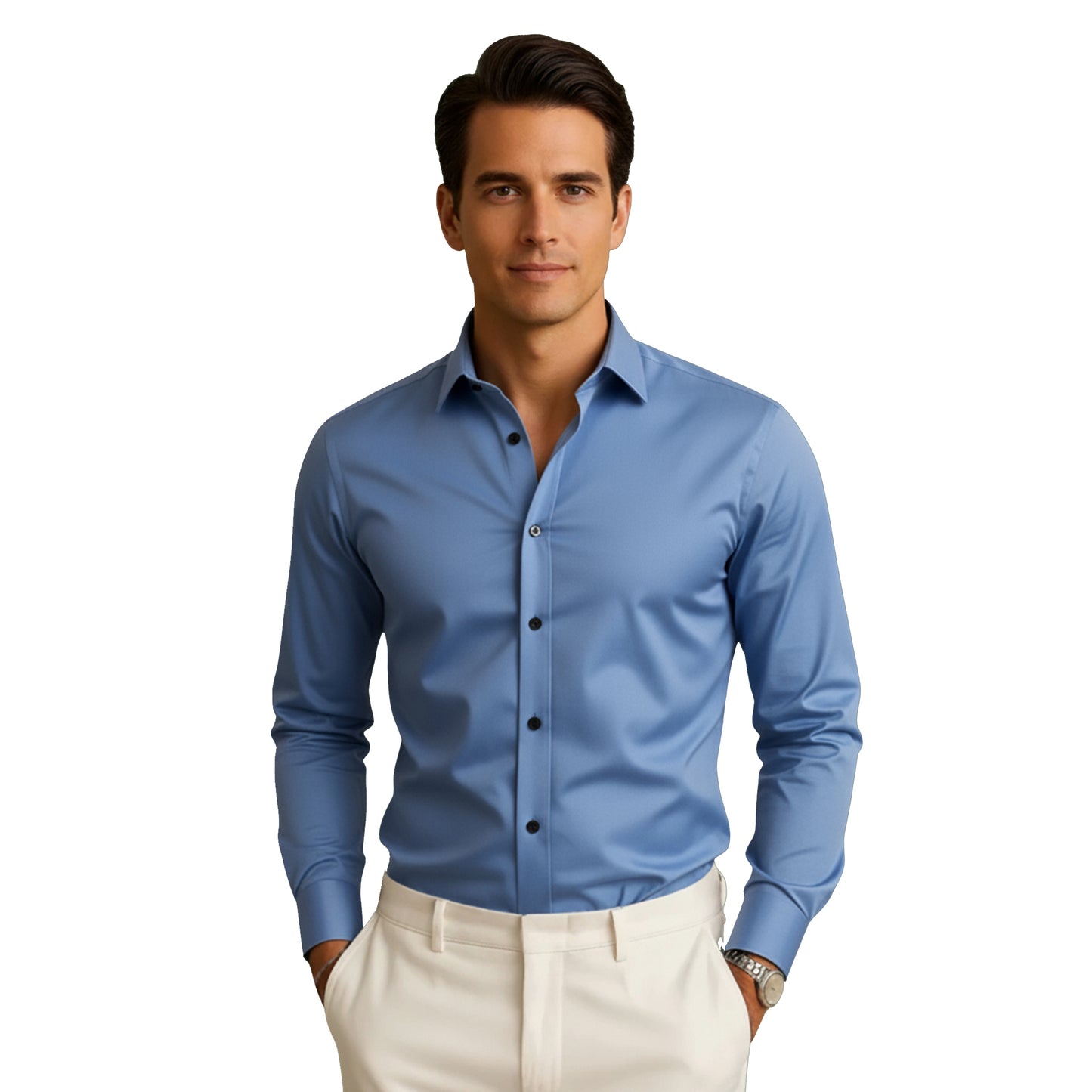 Dorevelle | Men’s Slim-Fit Shirt – Modern Silhouette Comfort