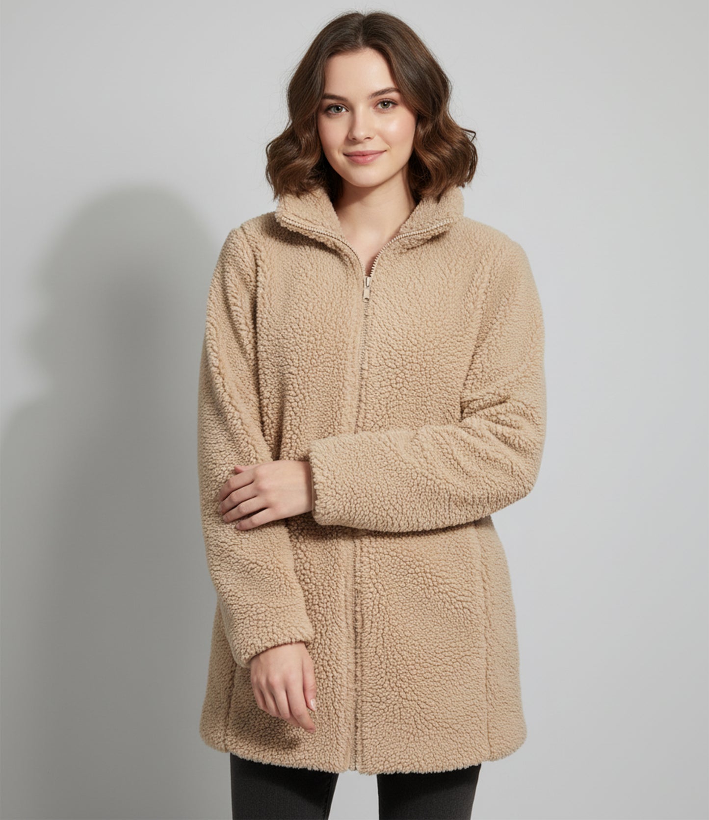 Dorevelle | Women’s Cozy Wool Coat – Classic Cozy Comfort
