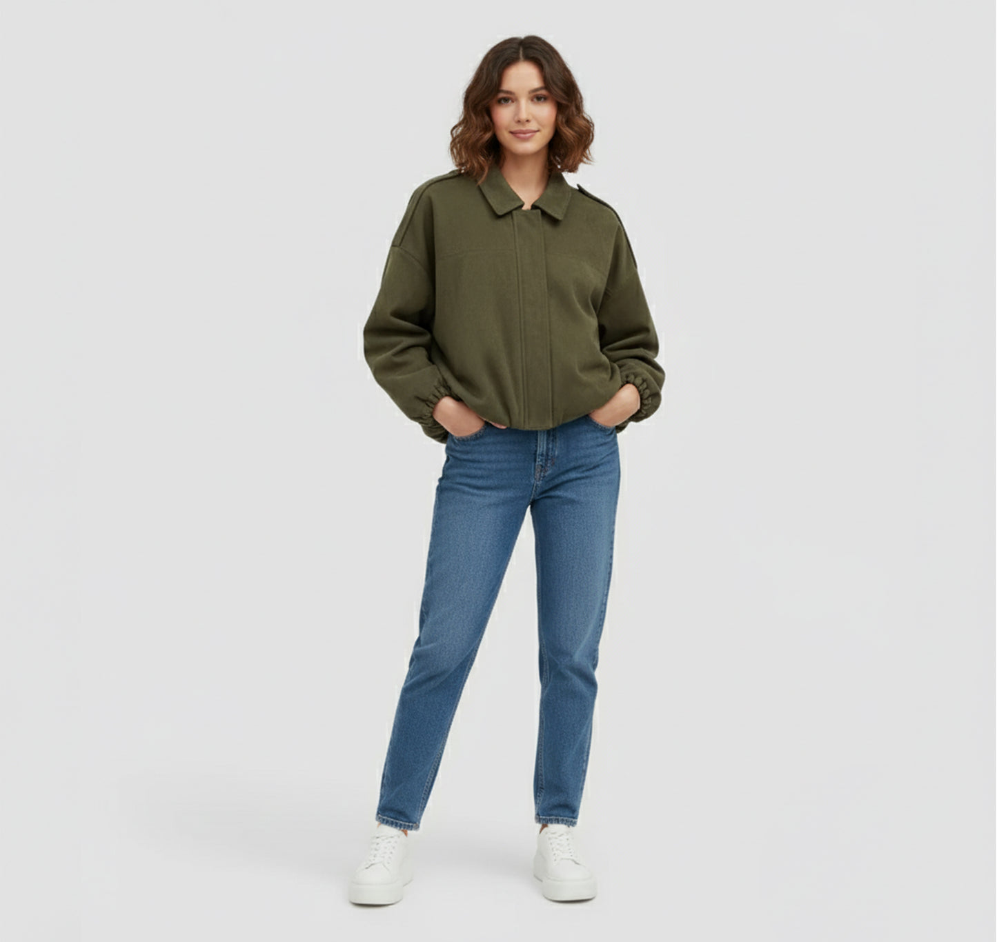 Dorevelle | Women’s Suede Notched Jacket – Modern Vintage Flair