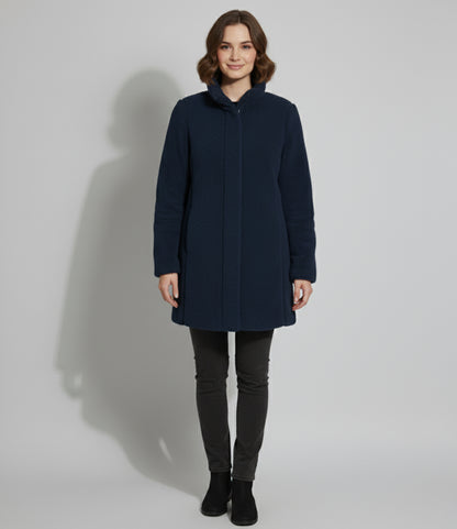 Dorevelle | Women’s Cozy Wool Coat – Classic Cozy Comfort
