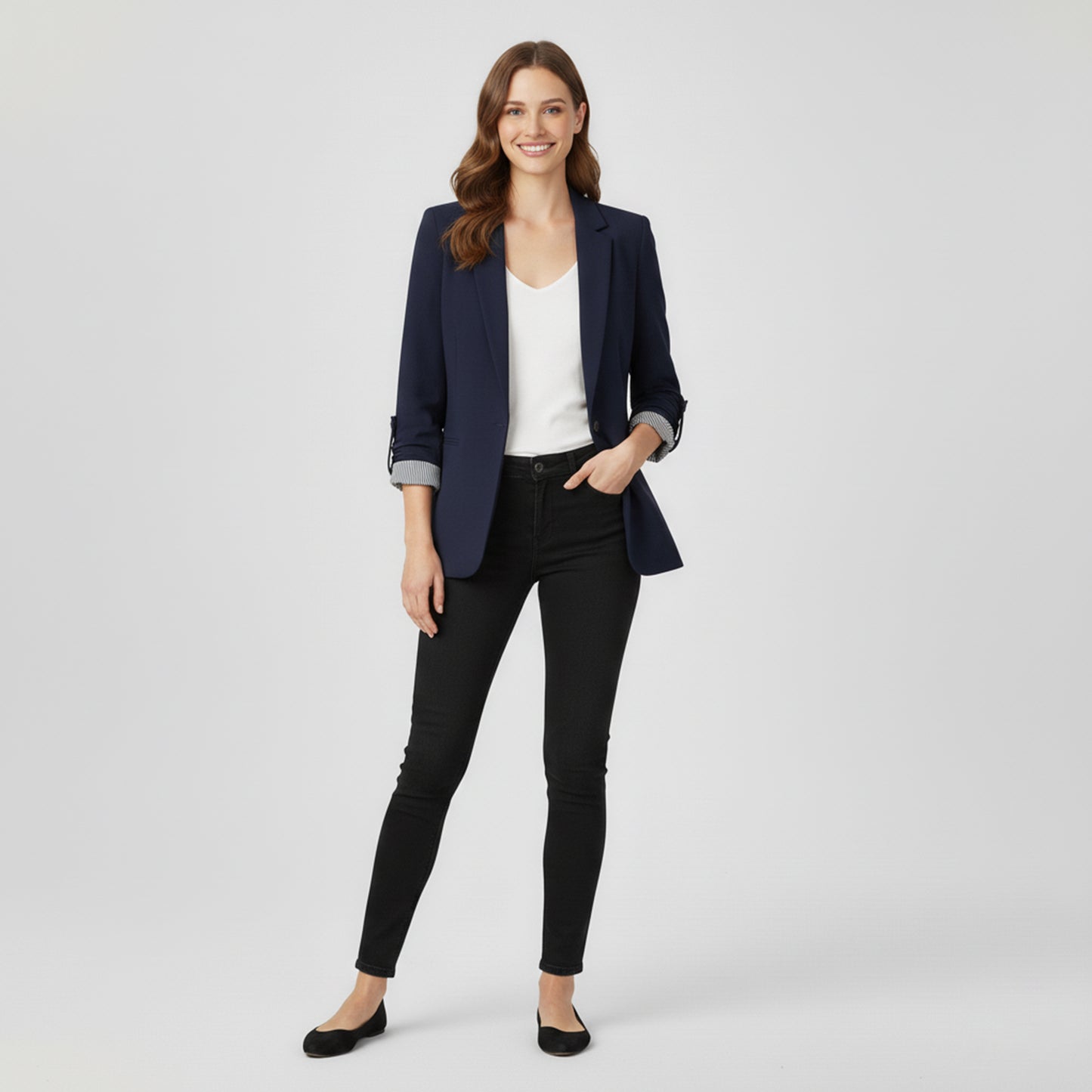 Dorevelle | Women’s Classic Blazer – Timeless Modern Sophistication
