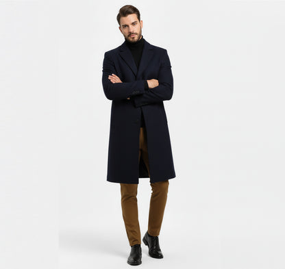 Dorevelle | Men’s Urban Tailored Coat – Sleek Traditional Craftsmanship