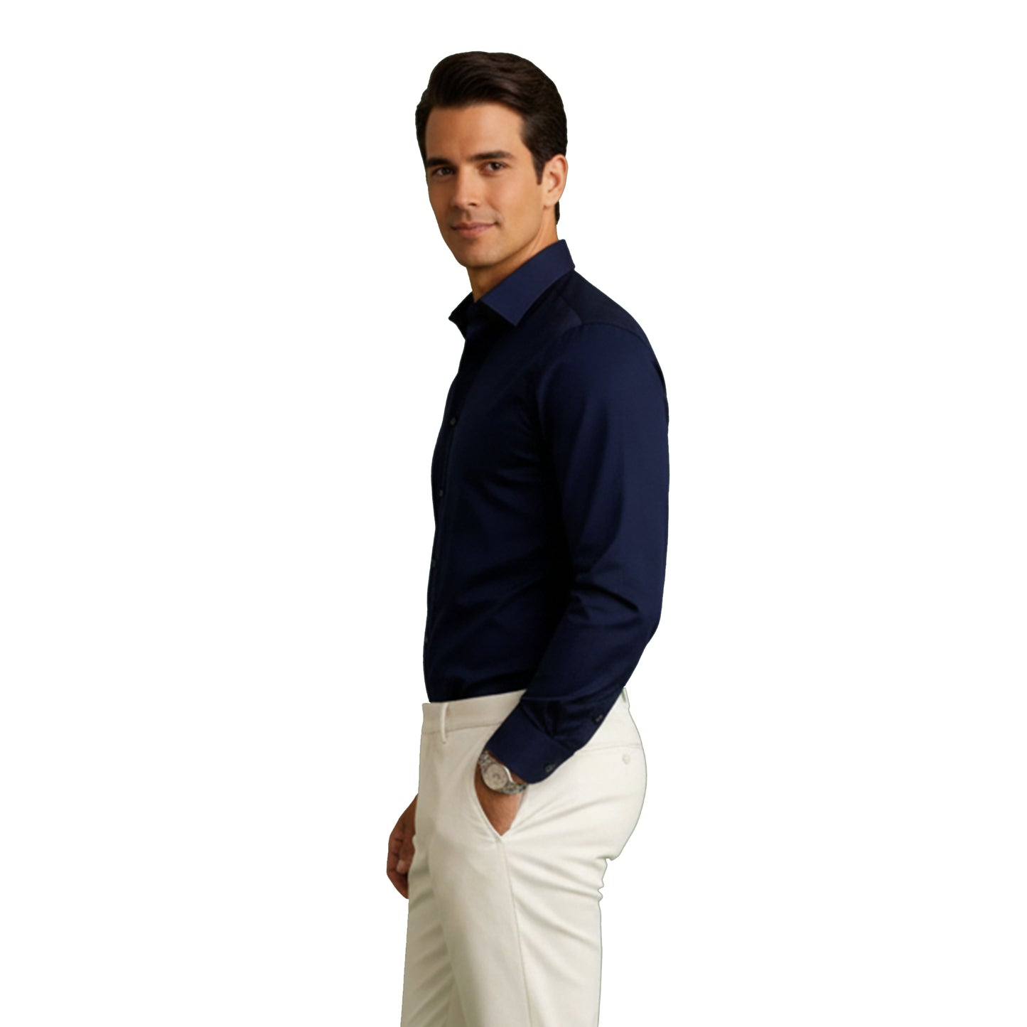 Dorevelle | Men’s Slim-Fit Shirt – Modern Silhouette Comfort