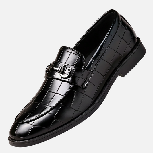 Dorevelle | Men’s Penny Loafers – Round Toe Vintage Style